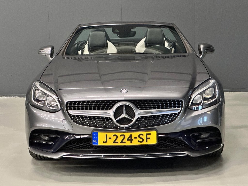 Mercedes-Benz SLC 200 RedArt Edition AMG AUTOMAAT LEDER/CAME, Auto's, Mercedes-Benz, Gebruikt, 4 cilinders, Leder, SLC