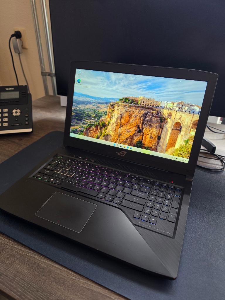 ASUS GL503V | i7-7700HQ | 16GB | GTX1060 | 128SSD/1TB HDD, Computers en Software, Windows Laptops, Zo goed als nieuw, 15 inch
