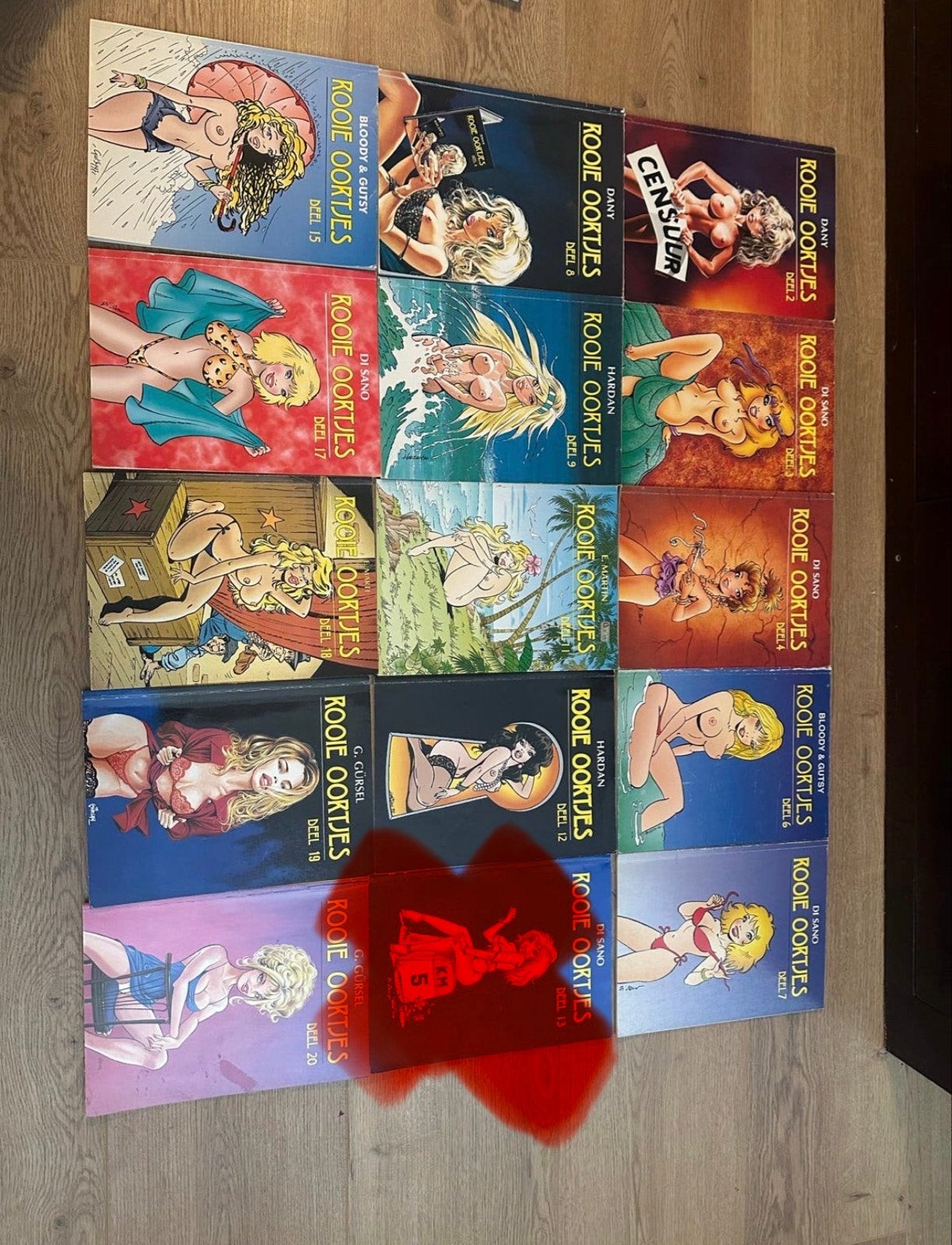 Rooie Oortjes stripboeken - Diverse delen beschikbaar, Meerdere stripboeken, Ophalen of Verzenden, Gelezen