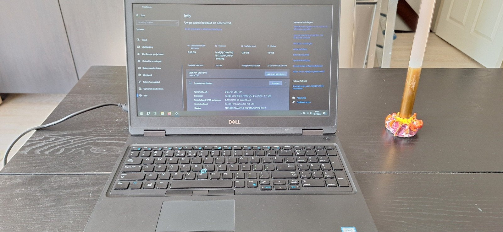 Dell Latitude 5590 Laptop - i5-7300U, 8GB RAM, 128GB SSD, Computers en Software, Windows Laptops, 2 tot 3 Ghz, 8 GB, Refurbished