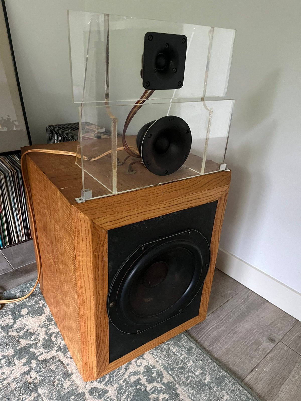 Set Open Baffle speakers luidsprekers Watson, Audio, Tv en Foto, Ophalen, Gebruikt, Overige merken