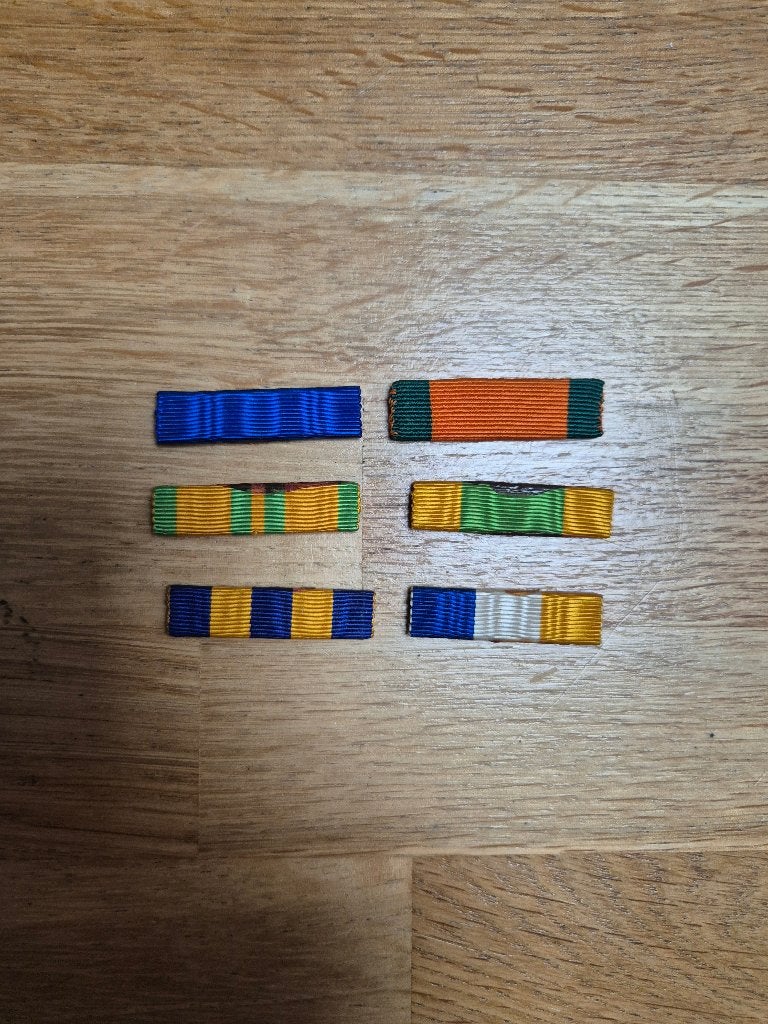 Nederlandse 6x losse batons, Ophalen of Verzenden, Landmacht, Nederland, Lintje, Medaille of Wings