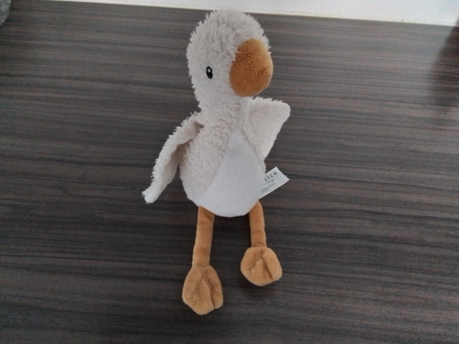 Little dutch gans knuffel 25 cm met poten, Ophalen