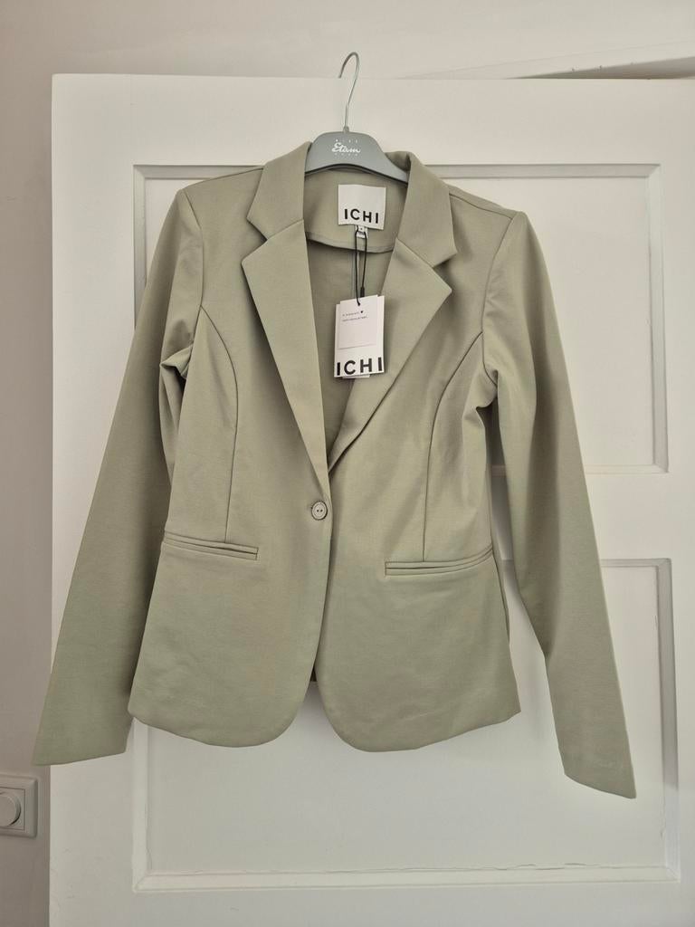 Nieuw ICHI Jasje Maat M in Groen, Maat 38/40 (M), ICHI, Nieuw, Ophalen of Verzenden