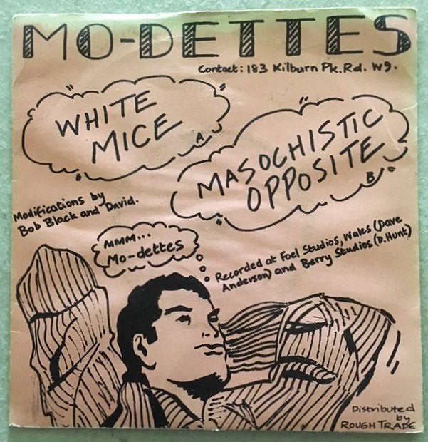 The Modettes White Mice / Masochistic Opposite UK Punk 1979, Gebruikt, 7 inch, Ophalen of Verzenden, Punk Rock