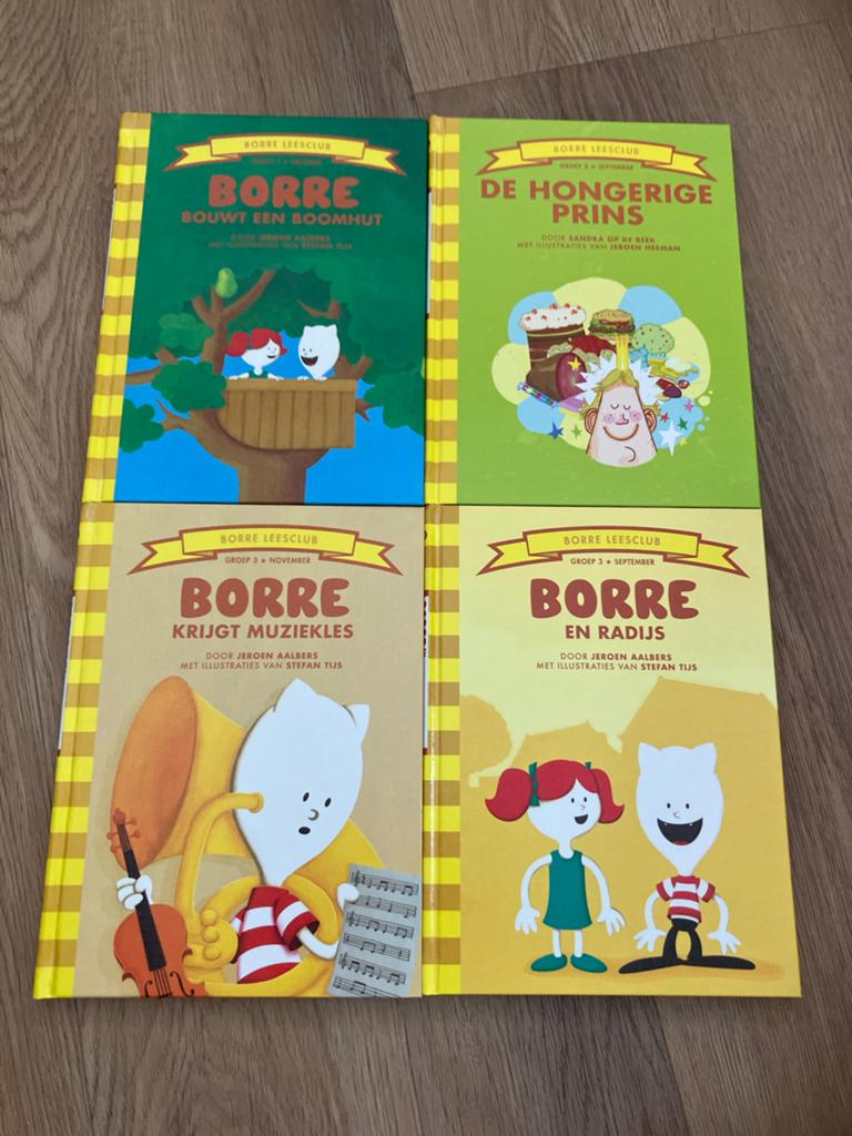 Borre Leesclub Boeken - Set van 4, Ophalen of Verzenden, Nieuw, Fictie algemeen