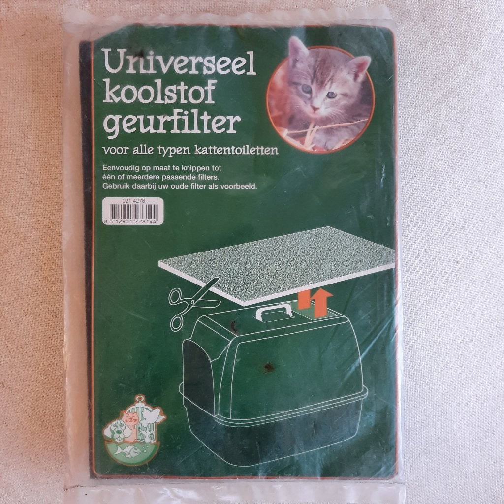 Universeel koolstof geurfilter kattentoilet - nieuw -, Ophalen of Verzenden, Nieuw