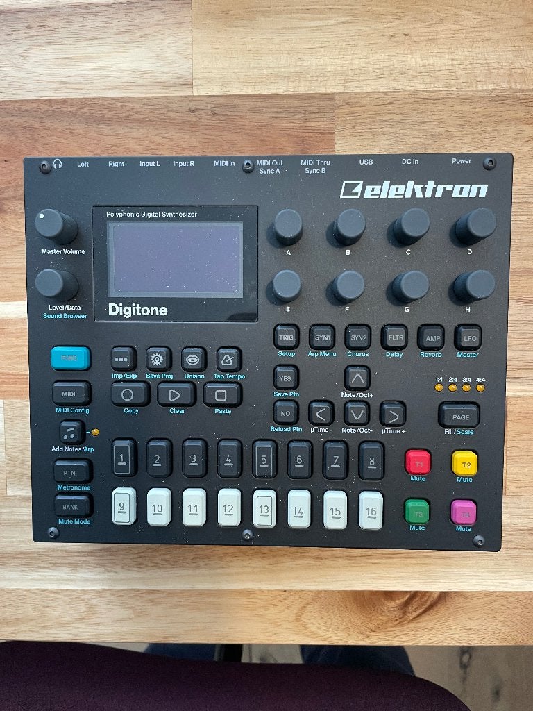 ≥ Elektron Digitone + Decksaver — Synthesizers — Marktplaats