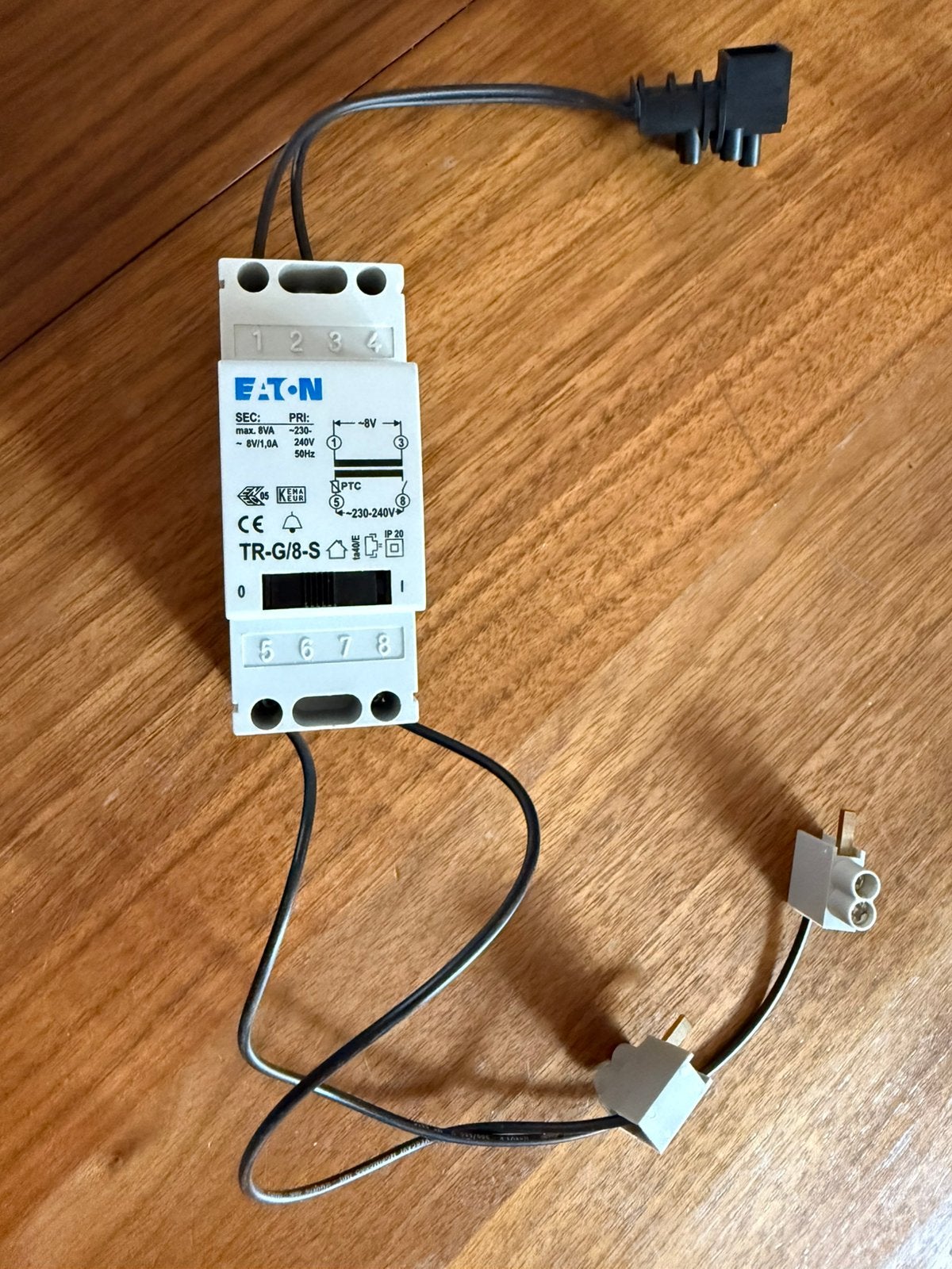 Eaton beltrafo 8V 1A FLEX (TR-G-8-S-FL), Ophalen of Verzenden, Nieuw, Overige typen