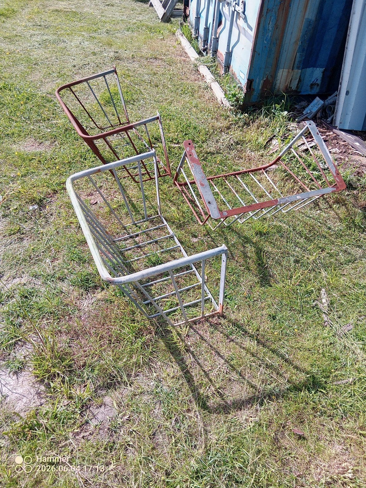 3 hooiruiven / 3 x hooiruif t.e.a.b., Ophalen, Gebruikt