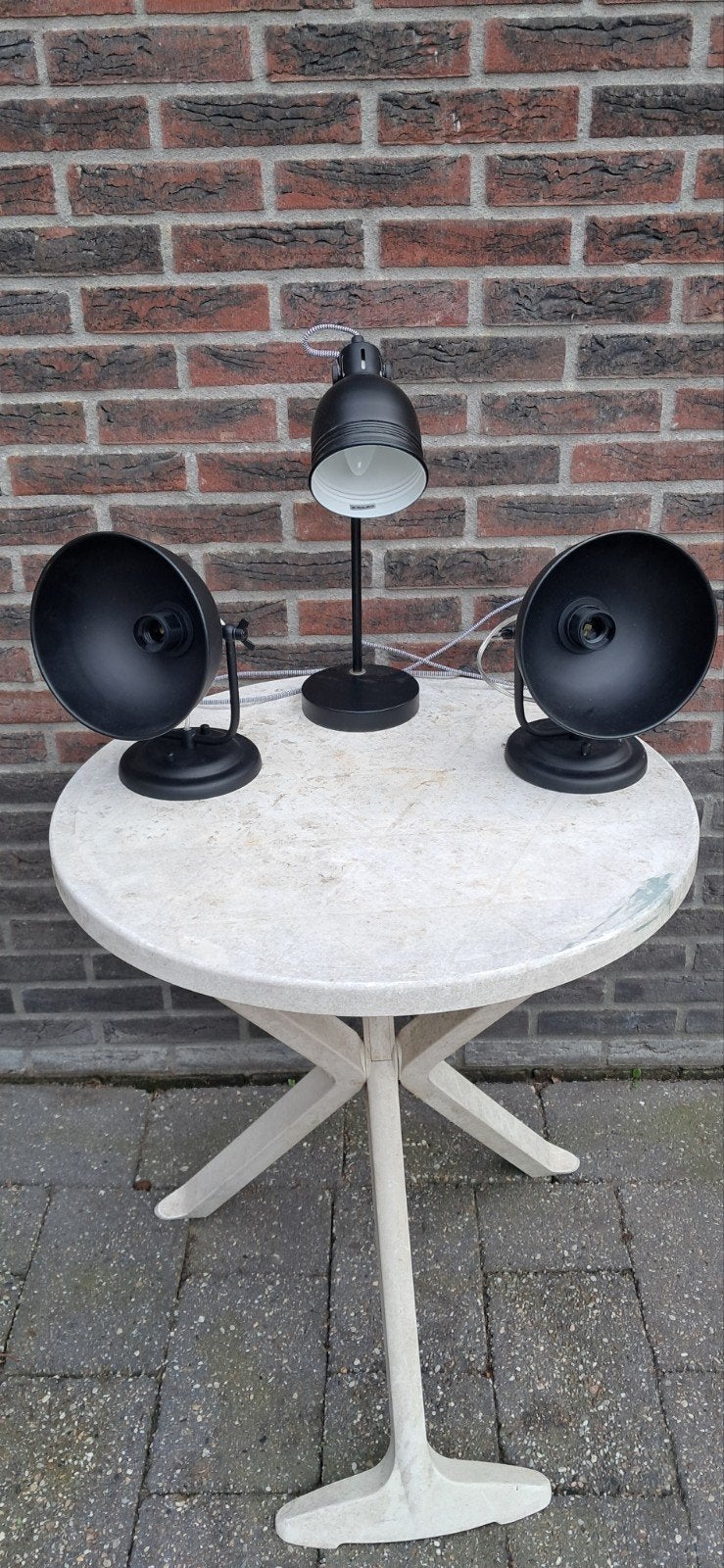 3 Spots,kleur Zwart:, Ophalen of Verzenden