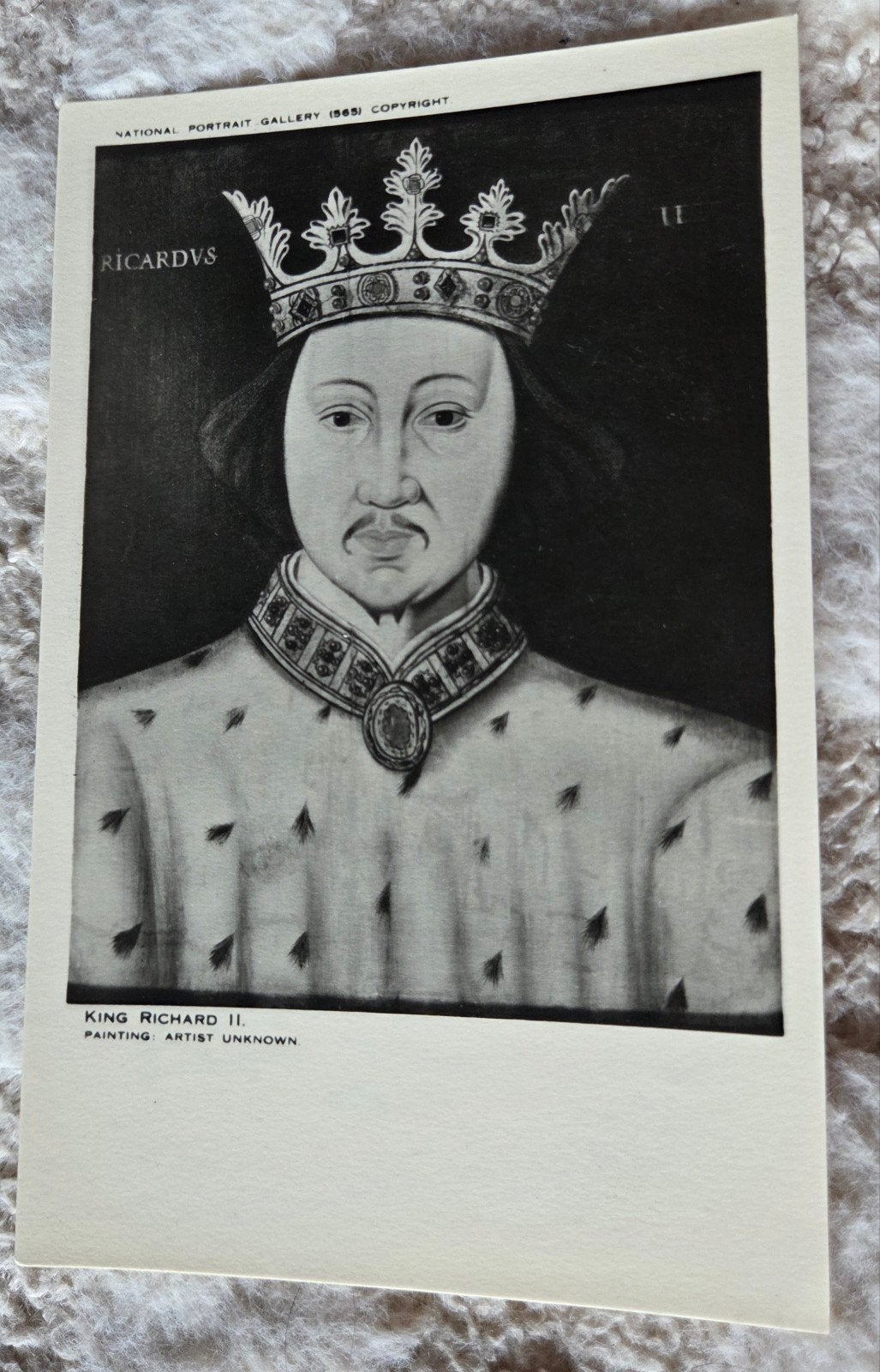 Koning Richard II, Verzamelen, Verzenden, Voor 1920, Ongelopen, Overige thema's