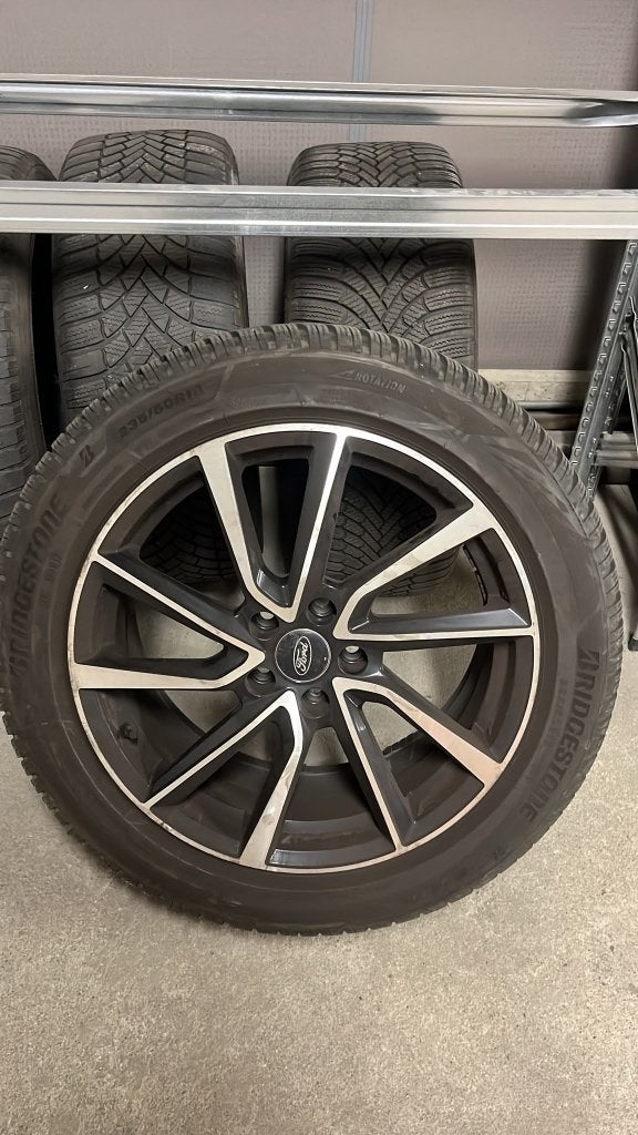 Ford S-Max 18 inch Winterset–LM velgen + Bridgestone Blizzak, Ophalen, 18 inch, Gebruikt, Banden en Velgen