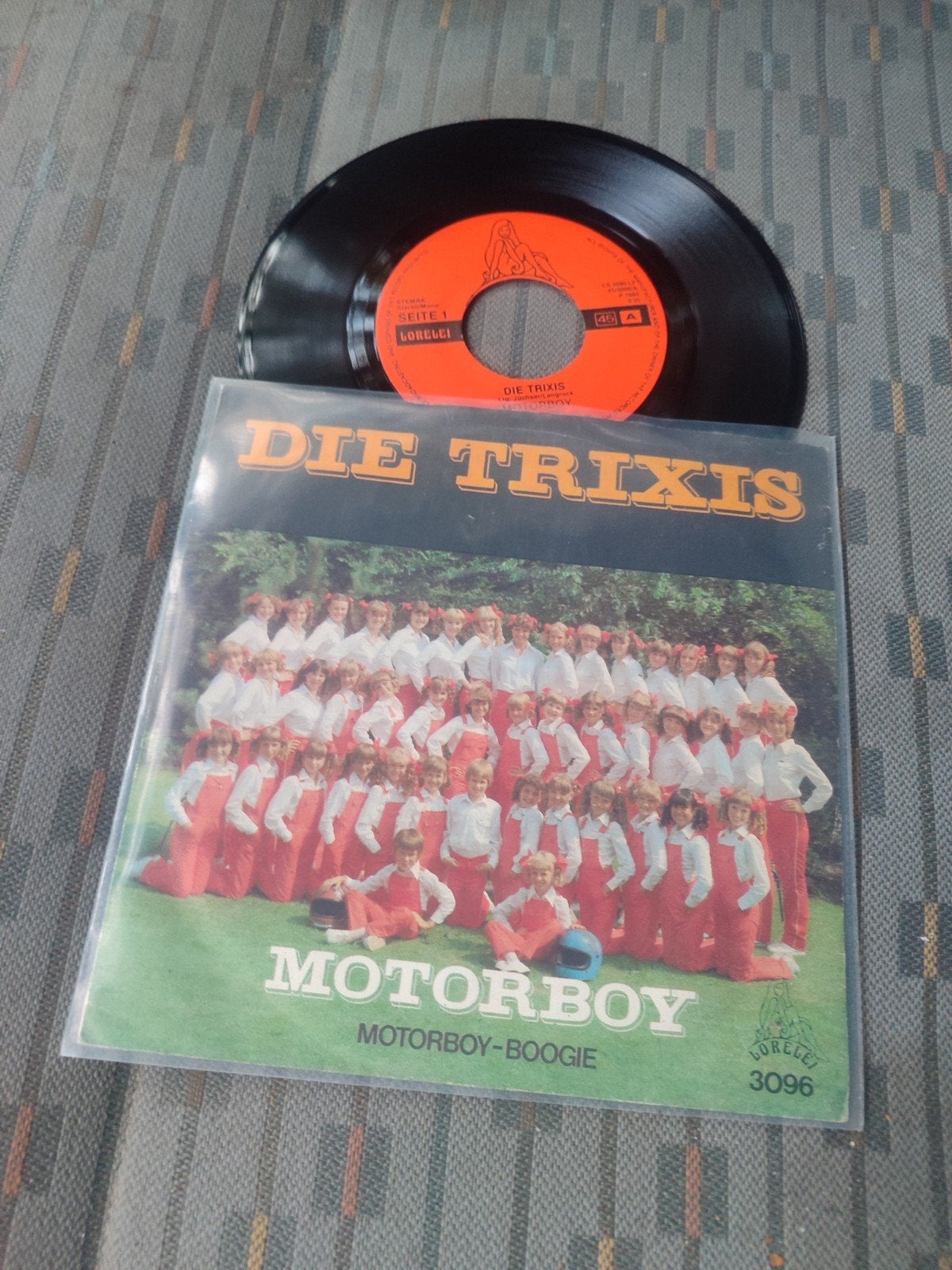 Die trixis motorboy, Cd's en Dvd's, Vinyl | Nederlandstalig, Ophalen of Verzenden, Zo goed als nieuw, Overige formaten, Levenslied of Smartlap