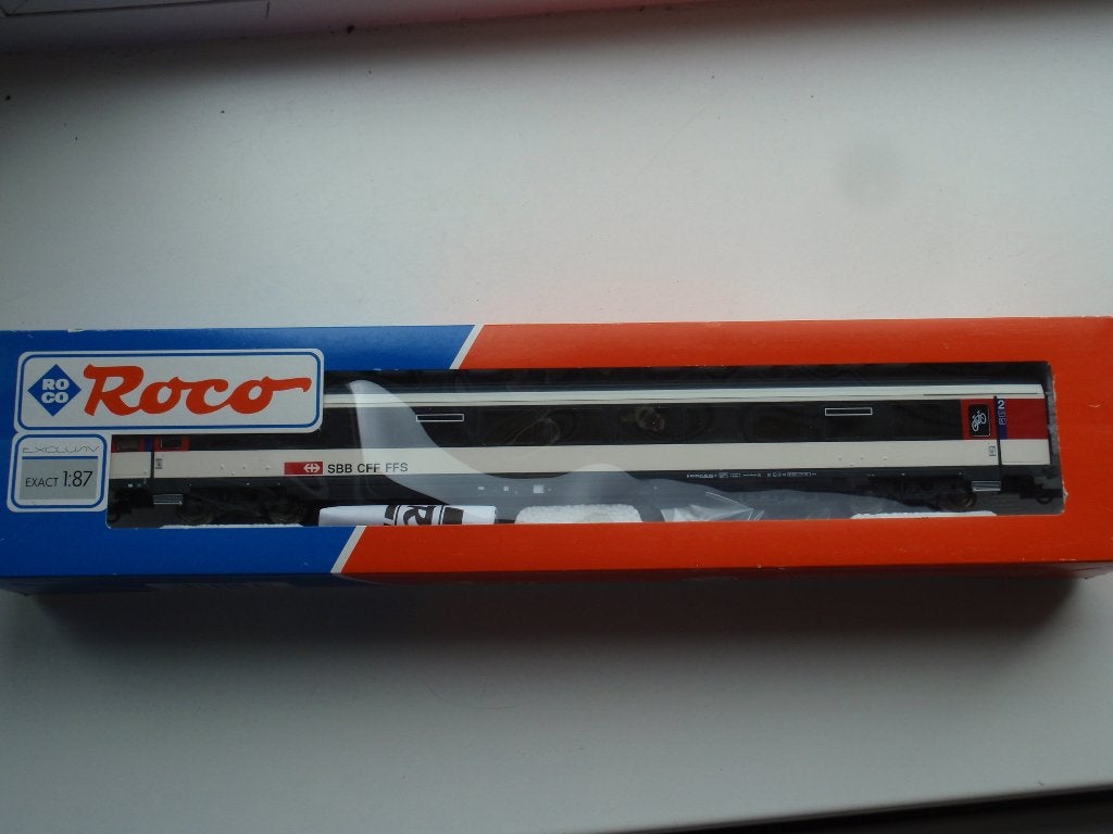 ROCO SBB EW IV B personenwagon, Hobby en Vrije tijd, Gelijkstroom, Wagon, Ophalen of Verzenden, Zo goed als nieuw