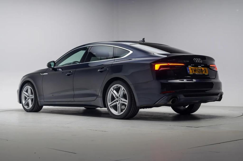 Audi A5 Sportback 2.0 TFSI MHEV 190pk S-Line Aut. [ 2x S-lin, Automaat, Gebruikt, 1984 cc, Blauw