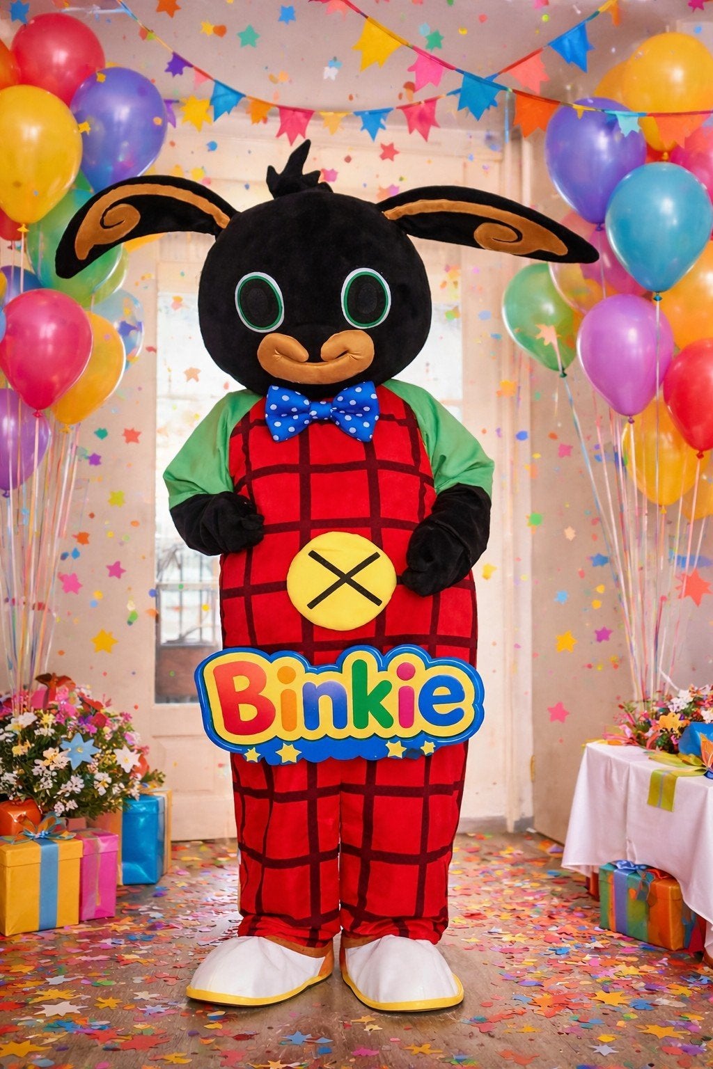 Binkie met acteur op jou feestje, Hobby en Vrije tijd, Feestartikelen | Verhuur, Ophalen of Verzenden, Verjaardag