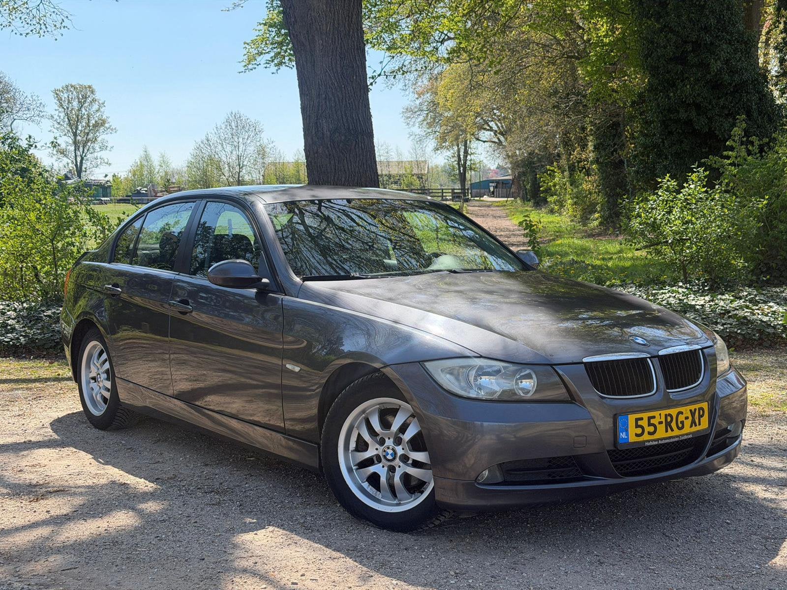 BMW 3-Serie 2.0 D 320D AUT 2005 Grijs, Auto's, Automaat, 745 kg, 1995 cc, 4 cilinders