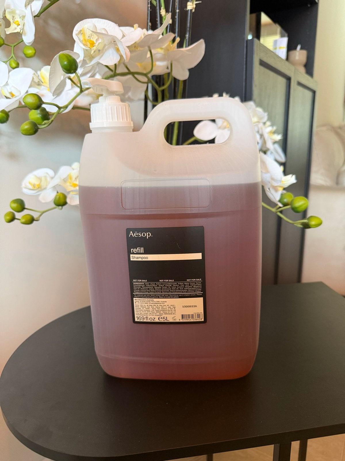 Aesop Refill Shampoo 5L - Nieuw en Ongebruikt, Ophalen of Verzenden, Nieuw, Shampoo of Conditioner