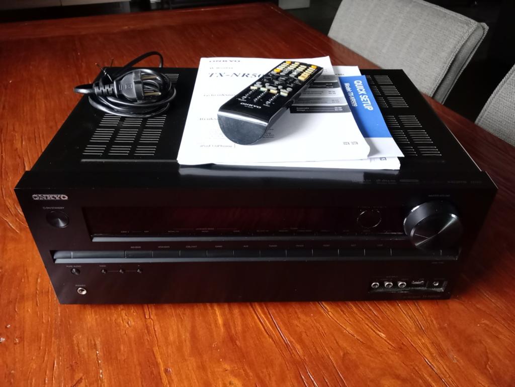 Nette Onkyo 5.1 reciever, Audio, Tv en Foto, Versterkers en Receivers, Ophalen, Zo goed als nieuw, 120 watt of meer, Onkyo