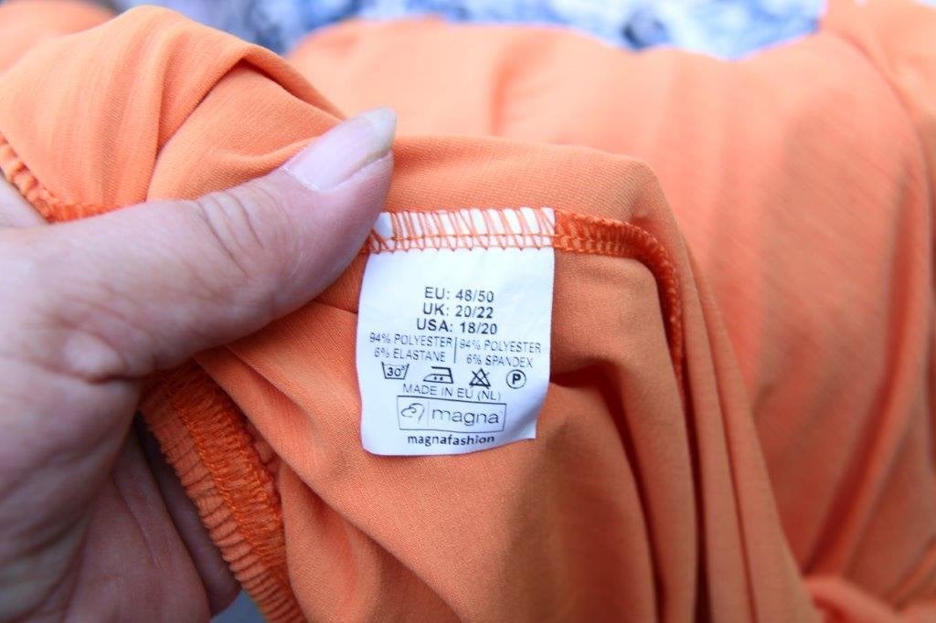 Blouson oranje Magna mt 48/50 Vaste prijs, Maat 46/48 (XL) of groter, Oranje, Ophalen of Verzenden, Magna