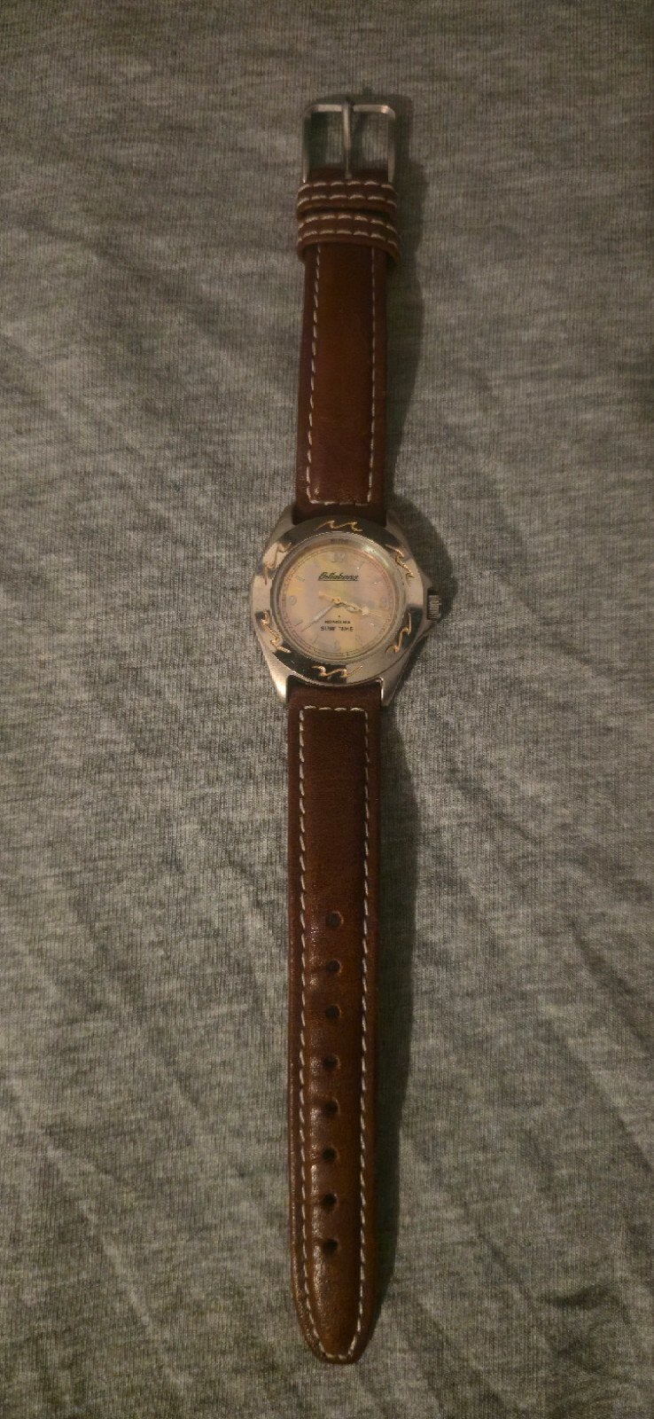 Vintage Billabong Surf Time Horloge – Parelmoer (ZGAN), Overige merken, Staal, Polshorloge, Ophalen of Verzenden