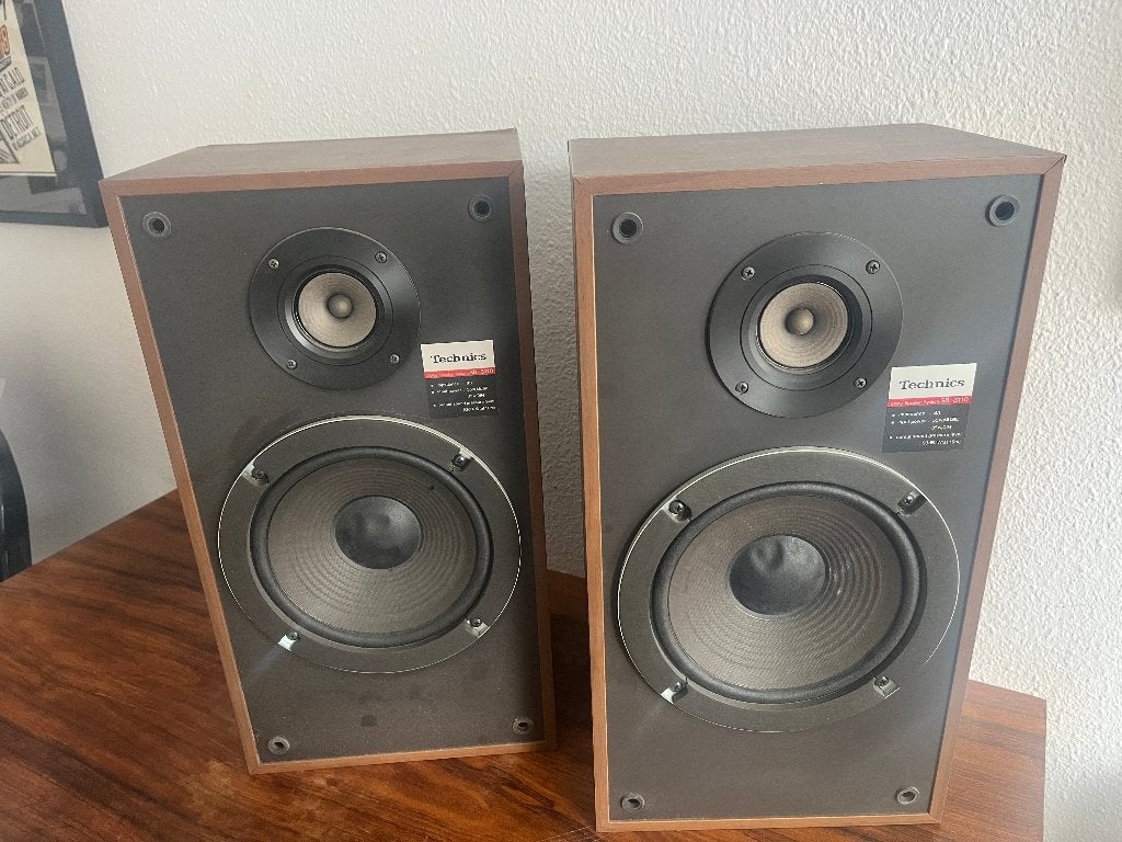 Technics sb3110 speakers, Audio, Tv en Foto, Luidsprekers, Gebruikt, Minder dan 60 watt, Front, Rear of Stereo speakers, Ophalen