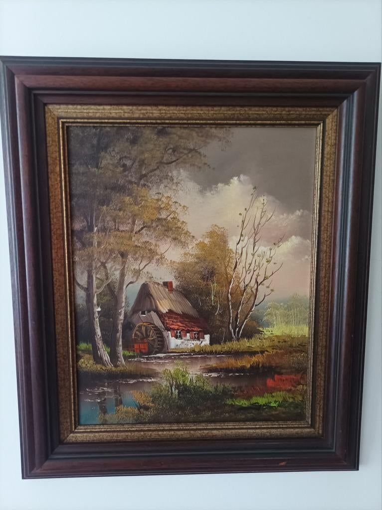Mooi schilderij landschap!!!, Ophalen