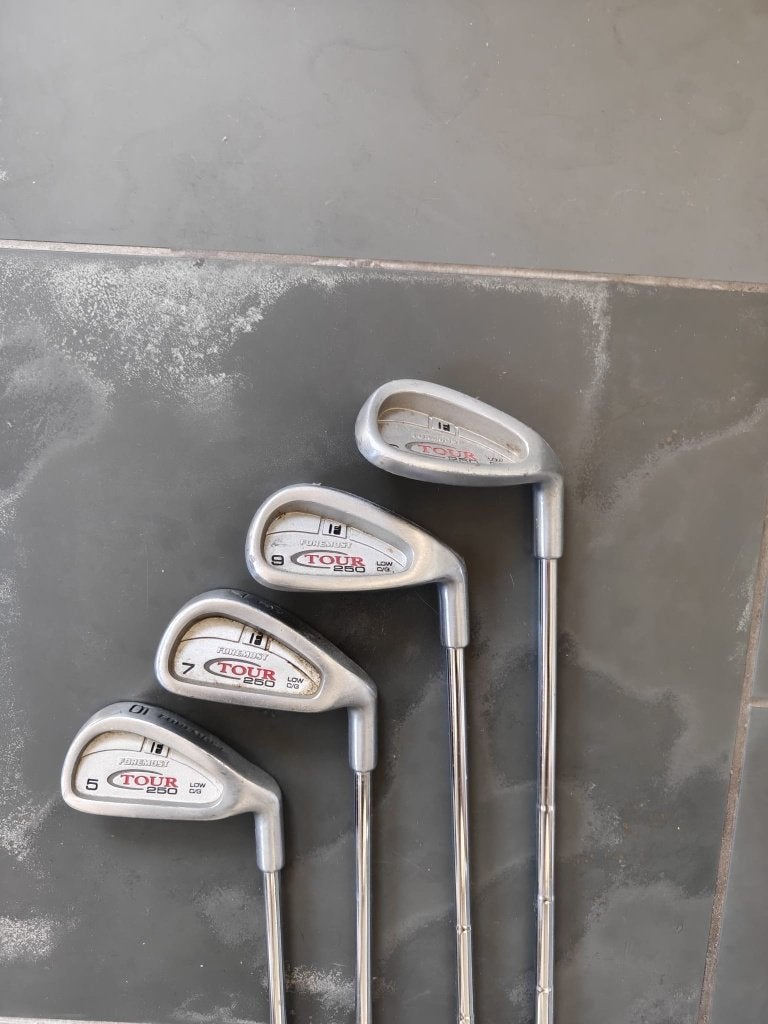 Foremost Tour 250 golfclubs – verlengd – stalen shafts, Ophalen of Verzenden, Gebruikt, Club, Overige merken