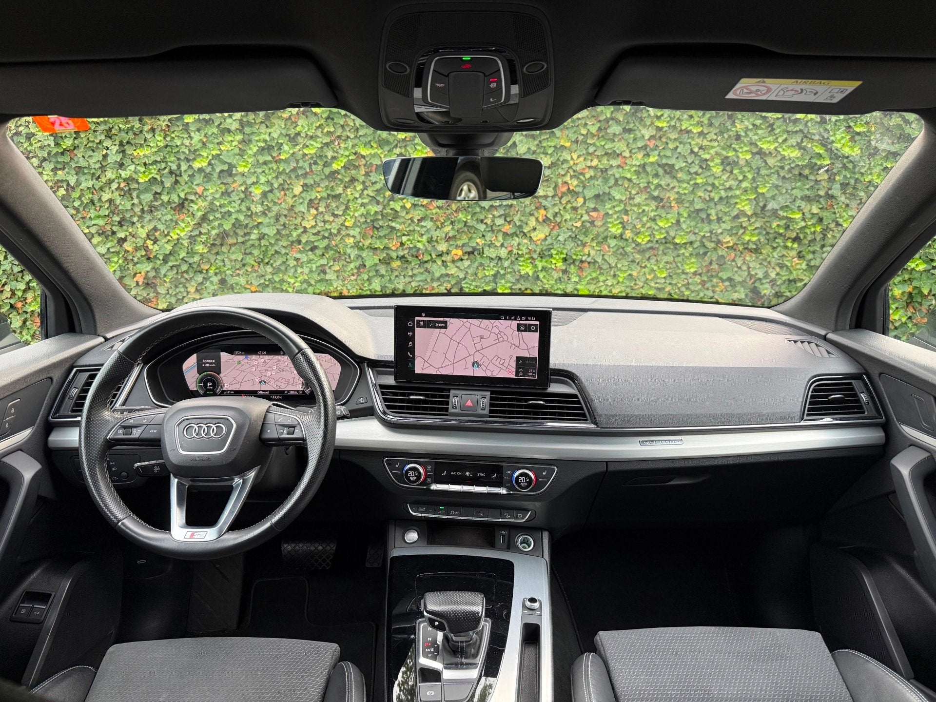 Audi Q5 Sportback 50 TFSI | S-Line | Navi | Ambient | Camera, Automaat, Gebruikt, 4 cilinders, Zwart