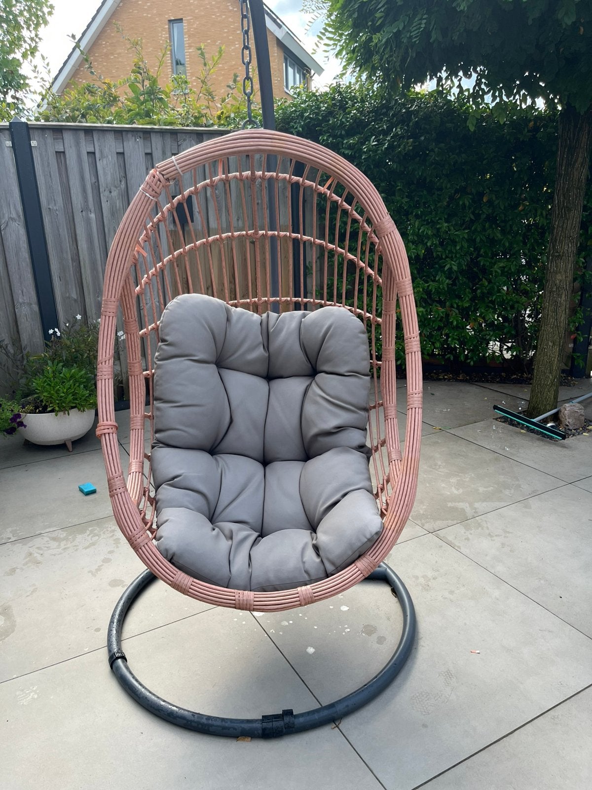 Hangstoel, Tuin en Terras, Ophalen, Gebruikt, Metaal