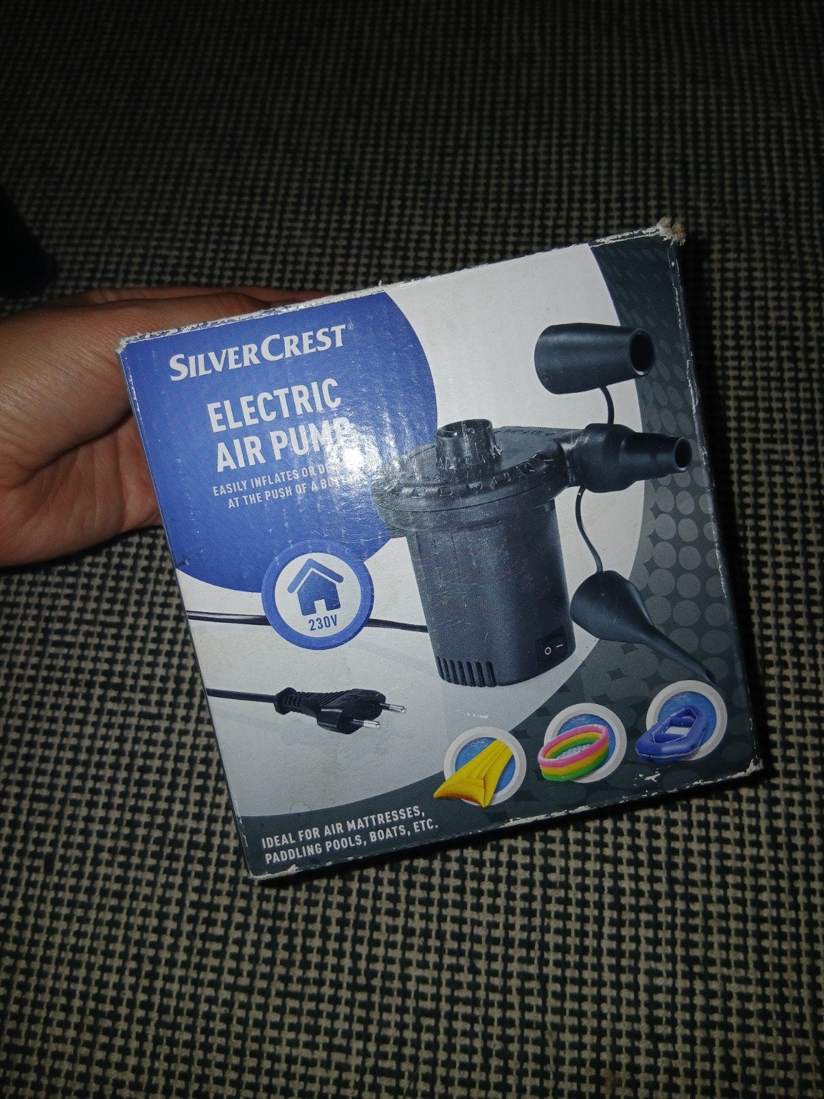 Elektrische pomp, Ophalen