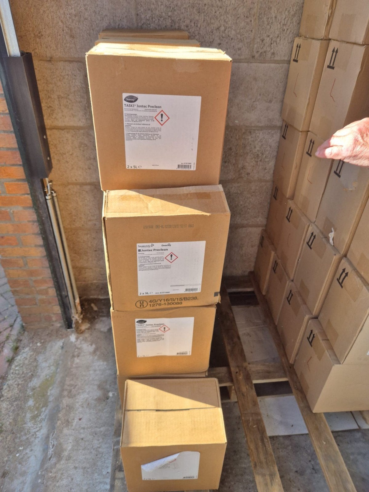 Taski jontec preclean partij 65,- per doos, Huis en Inrichting, Ophalen of Verzenden, Schoonmaakmiddel