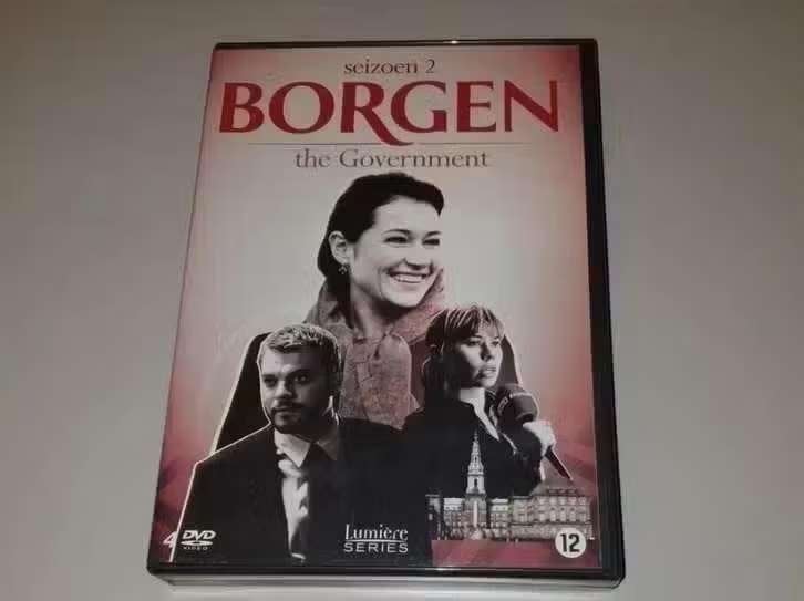 4 DVD 's Borgen Seizoen 2 The Goverment, Nederlands, Ophalen of Verzenden, Zo goed als nieuw, Vanaf 12 jaar