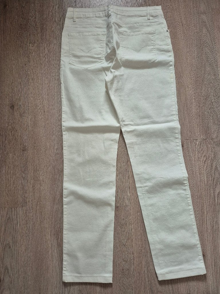BROEK, Verzenden, Beige, Maat 42/44 (L), Nieuw