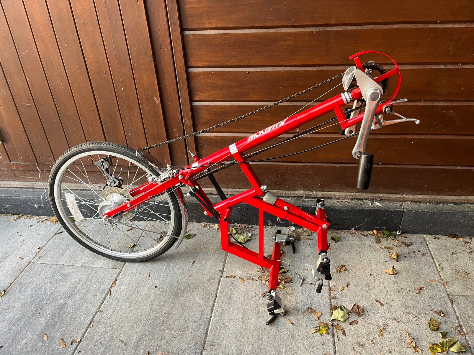 Handbike, Ophalen, Zo goed als nieuw