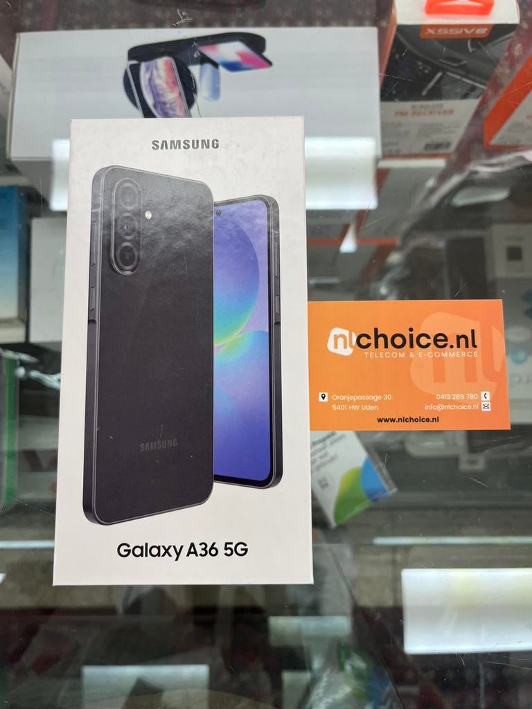 Samsung galaxy A36 5g nieuw geseald, Telecommunicatie, Mobiele telefoons | Samsung, Ophalen, Zwart, Zo goed als nieuw, 128 GB