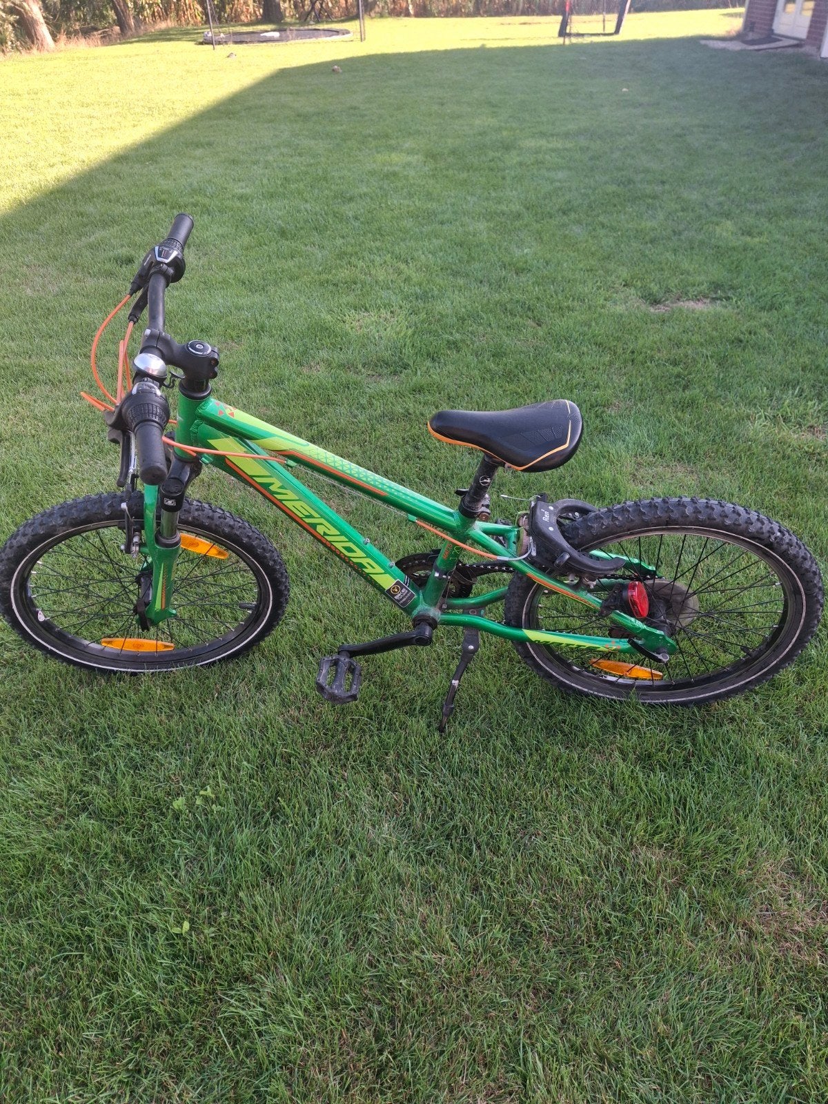 Kinder MTB Merida kinderfiets 20 inch - Groen, Fietsen en Brommers, 20 inch of meer, Gebruikt, Velgrem, Merida