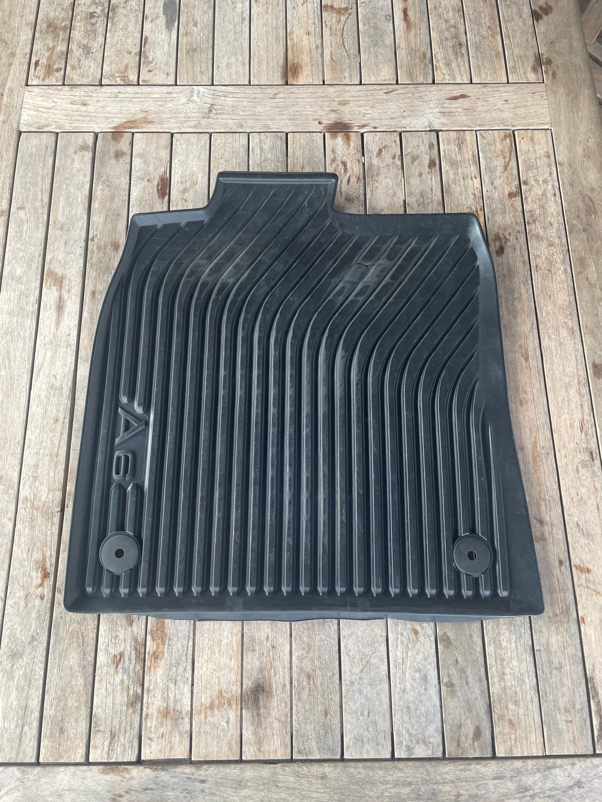 Rubberen mattenset Audi A6 C7, Ophalen of Verzenden, Zo goed als nieuw