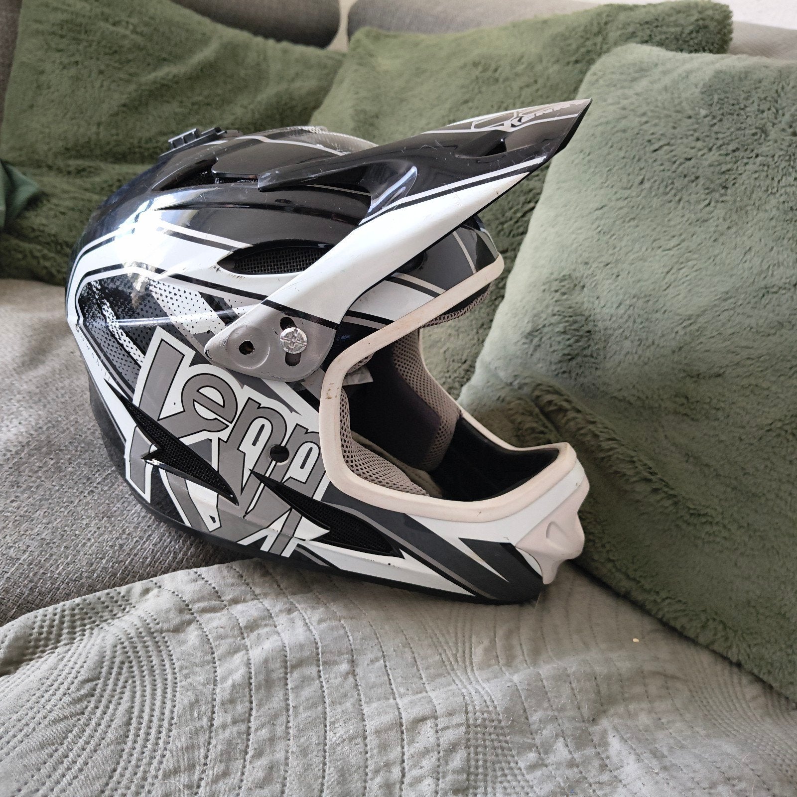 Kenny Helm DH-H06 - Maat XXS (51-52cm) - Full Face, XXS, Gebruikt, Jongen of Meisje, Ophalen of Verzenden