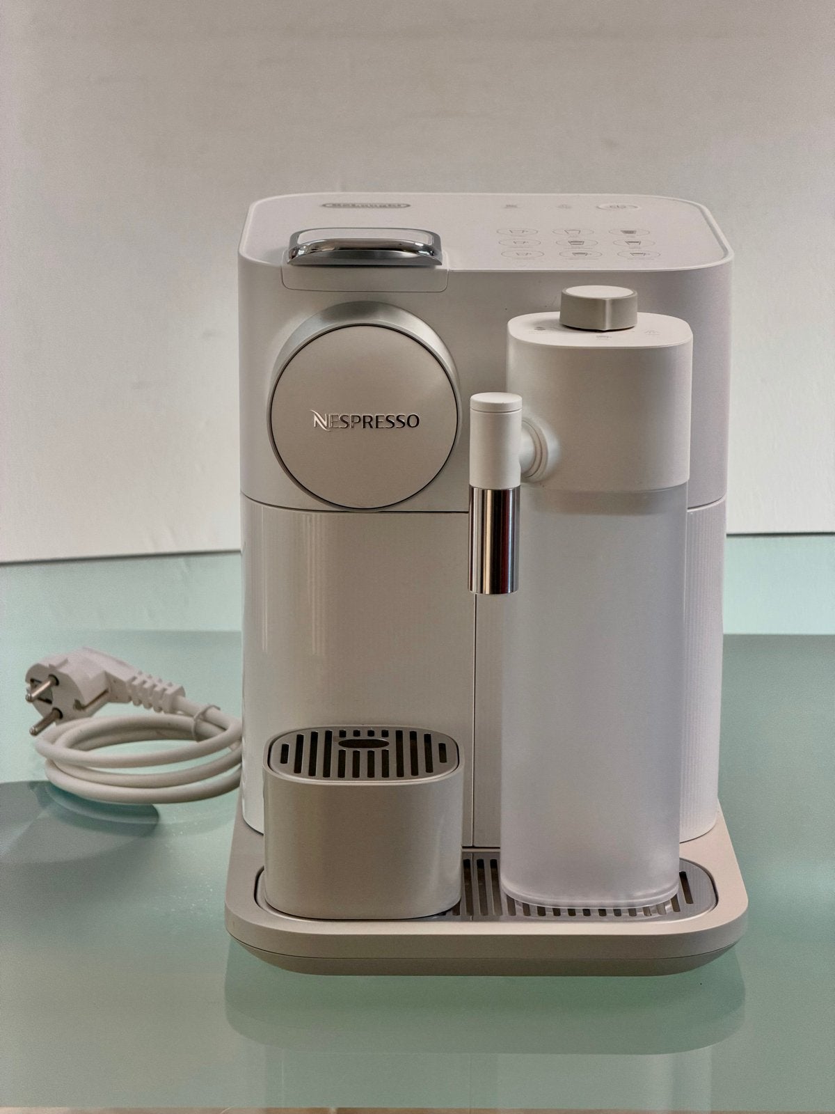 De'Longhi Nespresso Gran Lattissima EN640W - ZGAN, Koffiepads en cups, Espresso apparaat, Ophalen of Verzenden, Zo goed als nieuw