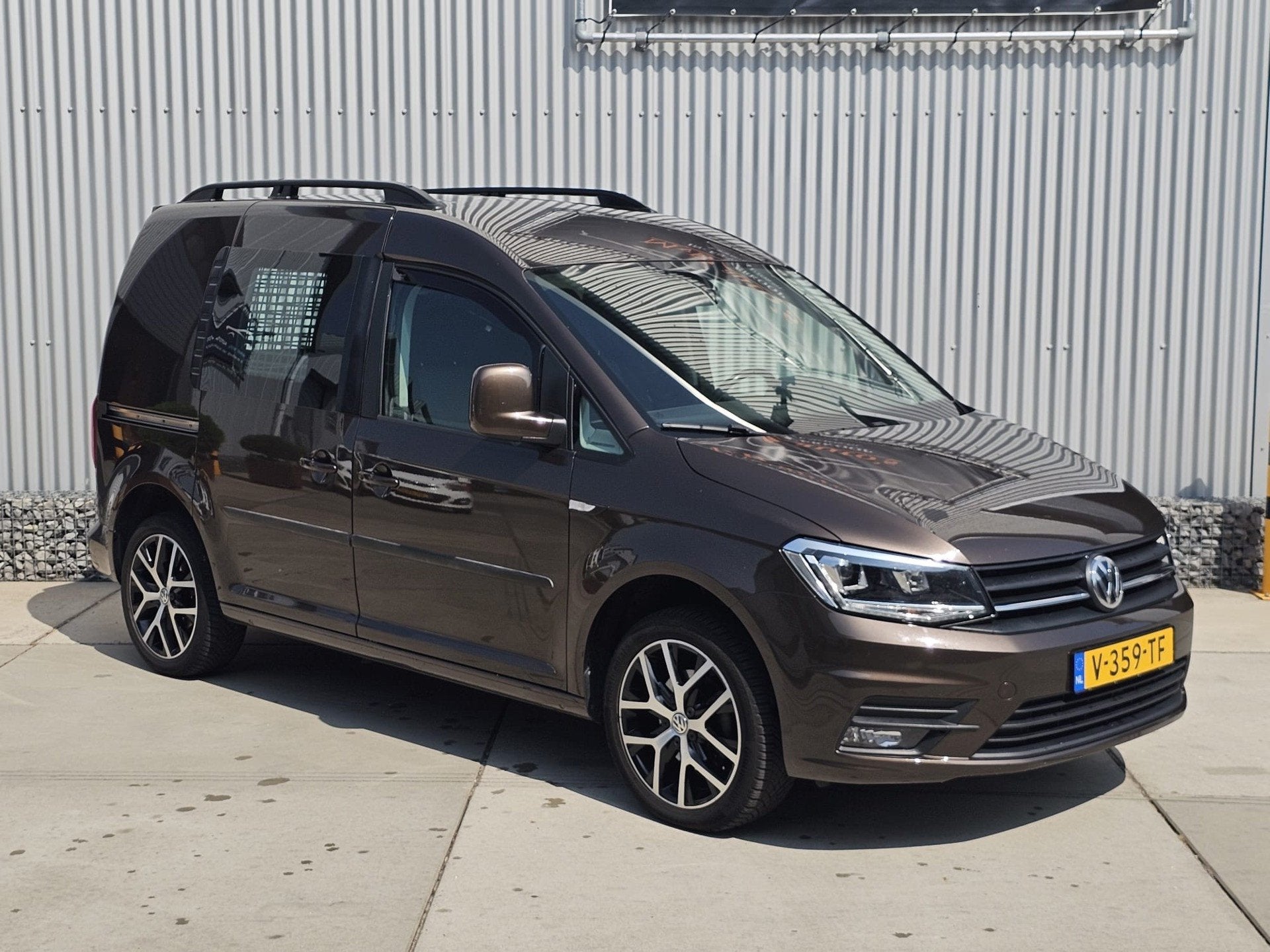 Volkswagen Caddy 2.0 TDI L1H1 BMT Exclusive Edition, DSG aut, Navigatiesysteem, Stof, Gebruikt, Euro 6