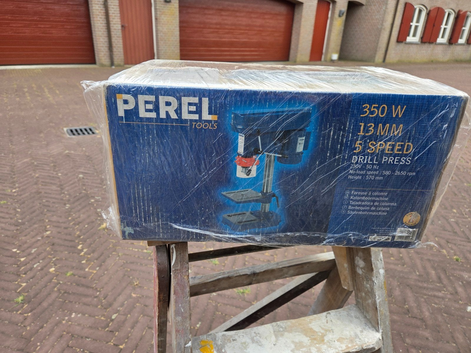 Nieuwe Perel Kolomboormachine 350W - Nooit Gebruikt, Ophalen, Nieuw, Minder dan 400 watt, Kolomboormachine