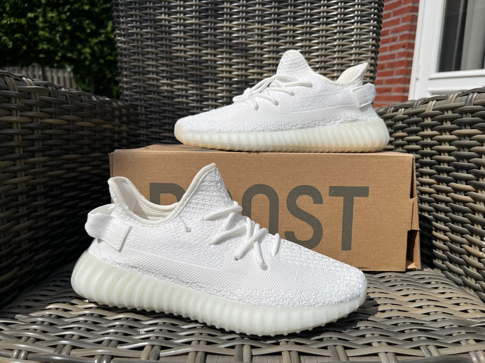 Yeezy Boost 350 V2 Cream White - GLOEDNIEUW! - Maat 39 -, Verzenden, Wit, Nieuw, Sneakers of Gympen