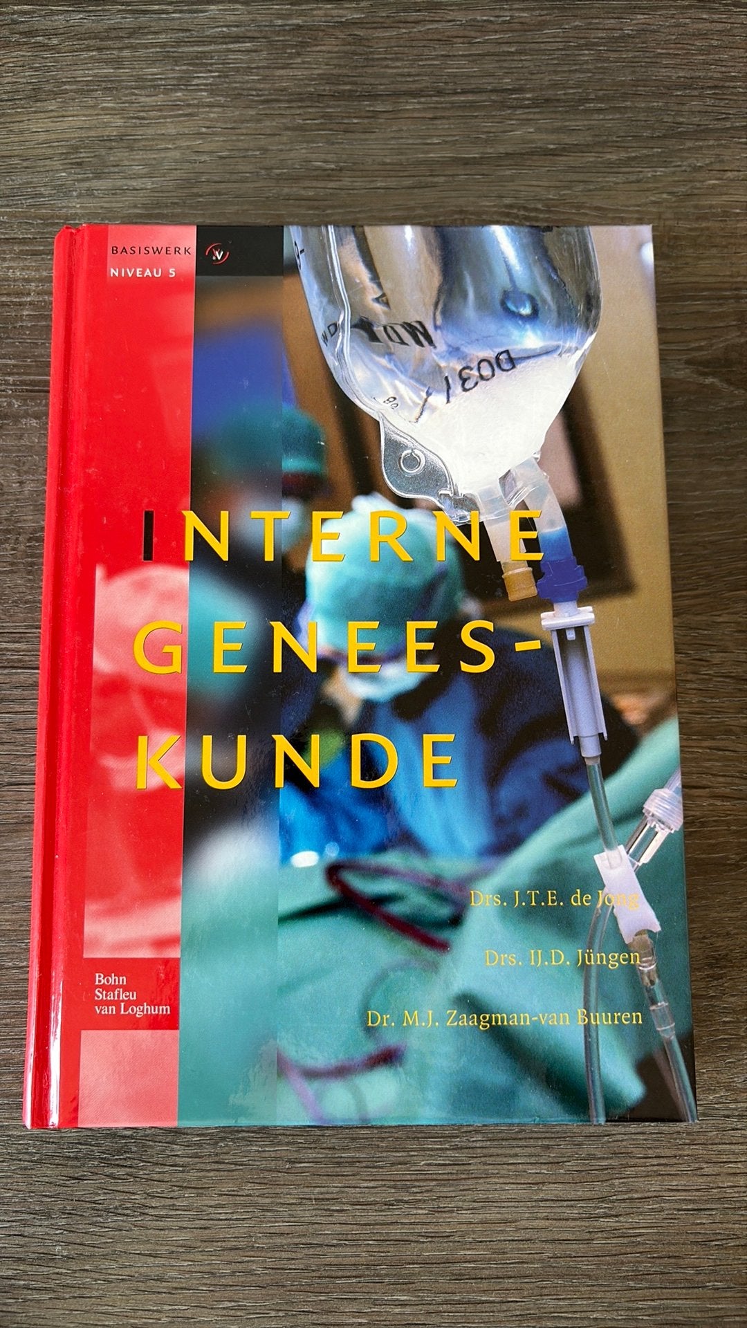 J.T.E. de Jong - Interne geneeskunde, Ophalen of Verzenden, Zo goed als nieuw, J.T.E. de Jong