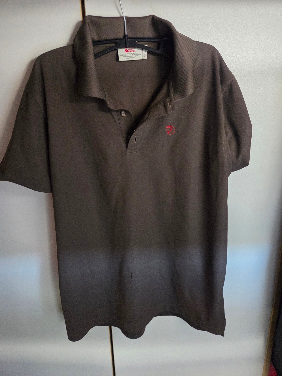 fjallraven polo L, Maat 52/54 (L), Fjallraven, Bruin, Ophalen of Verzenden