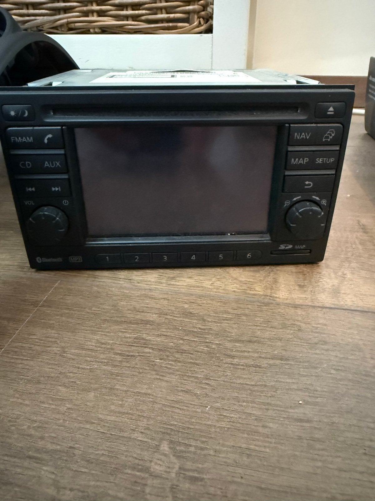 Nissan Connect 1 navigatiesysteem met frame, Ophalen, Gebruikt