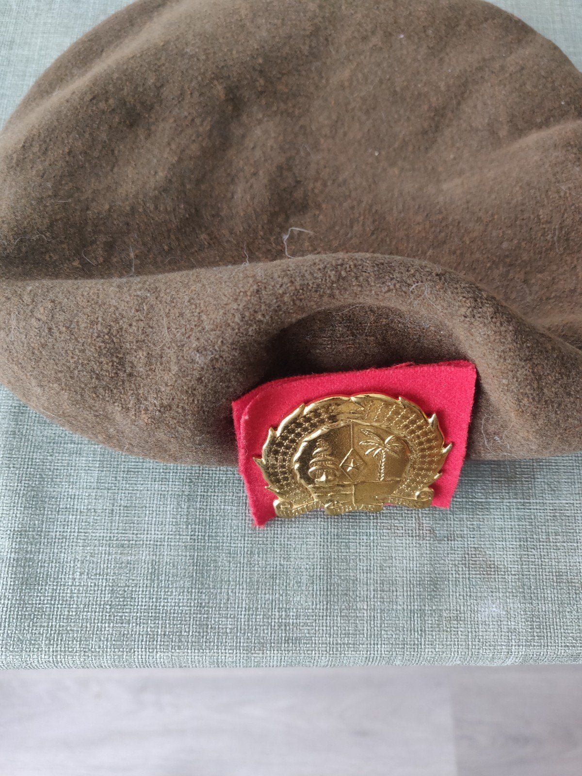 baretembleem Suriname, Verzenden, Landmacht, Nederland, Embleem of Badge