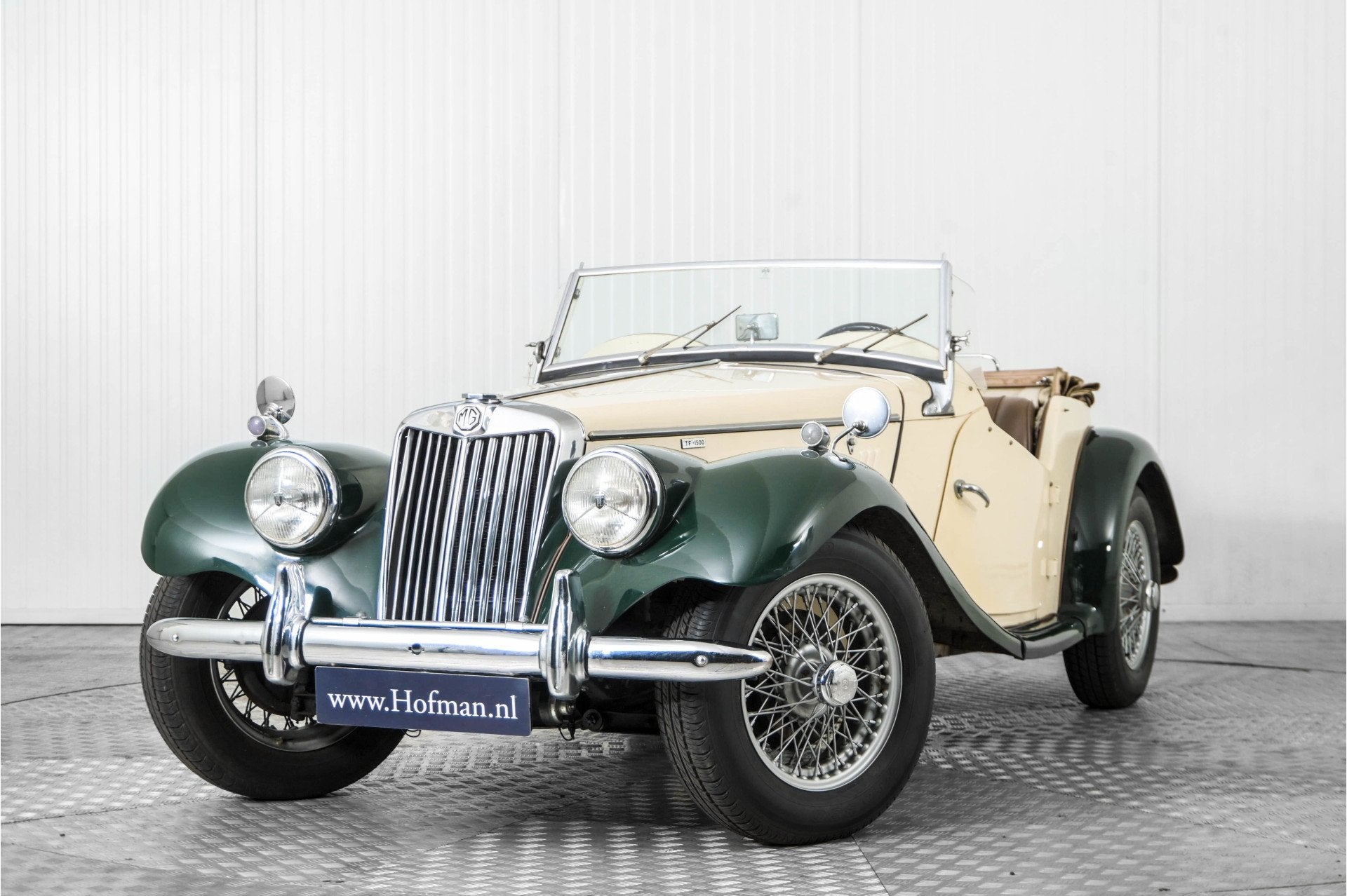 MG TF (bj 1954), Auto's, Gebruikt, 4 cilinders, Cabriolet, Beige