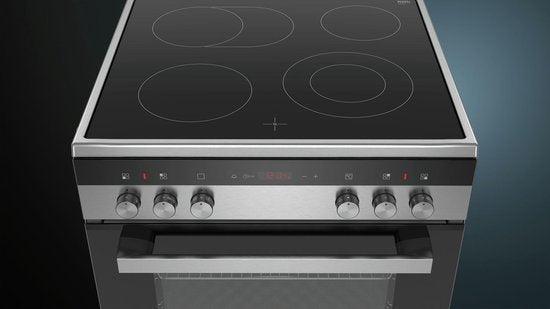Siemens keramisch fornuis HK9R3A250 - iQ300, Witgoed en Apparatuur, Fornuizen, BSH Huishoudapparaten, 60 cm of meer, Keramisch